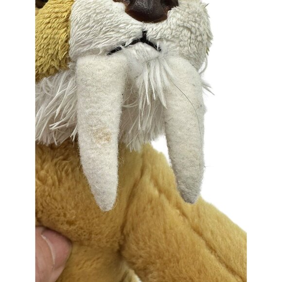 Destination Nation Aurora Saber Tooth Tiger Plush Stuffed Animal 10" FLAW - Picture 2 of 8